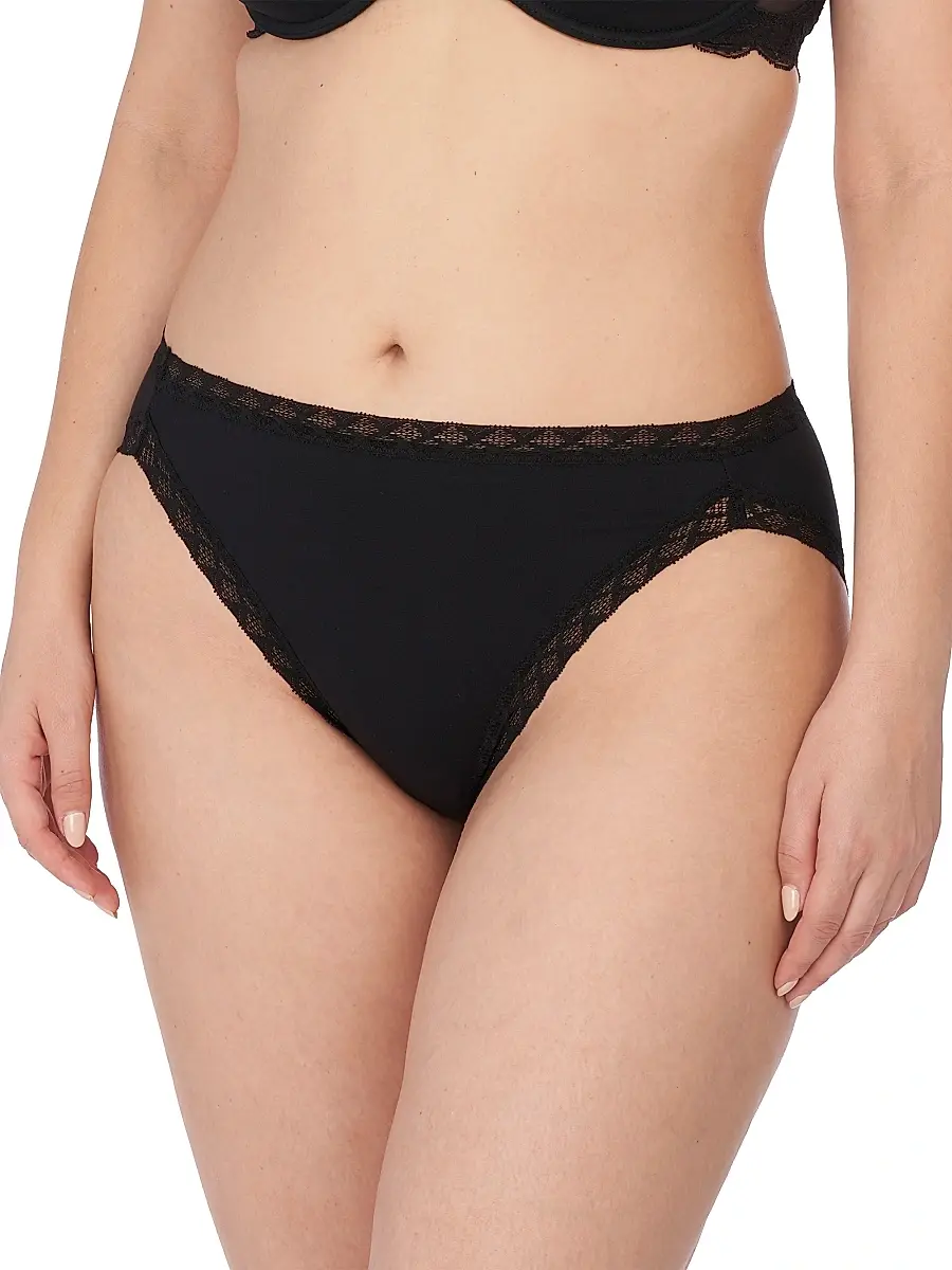 Natori Women's Bliss Cotton French Cut Brief 3 Pack | Thumbnail 2 Natori Women's Bliss Cotton French Cut Brief 3 Pack | Thumbnail 2