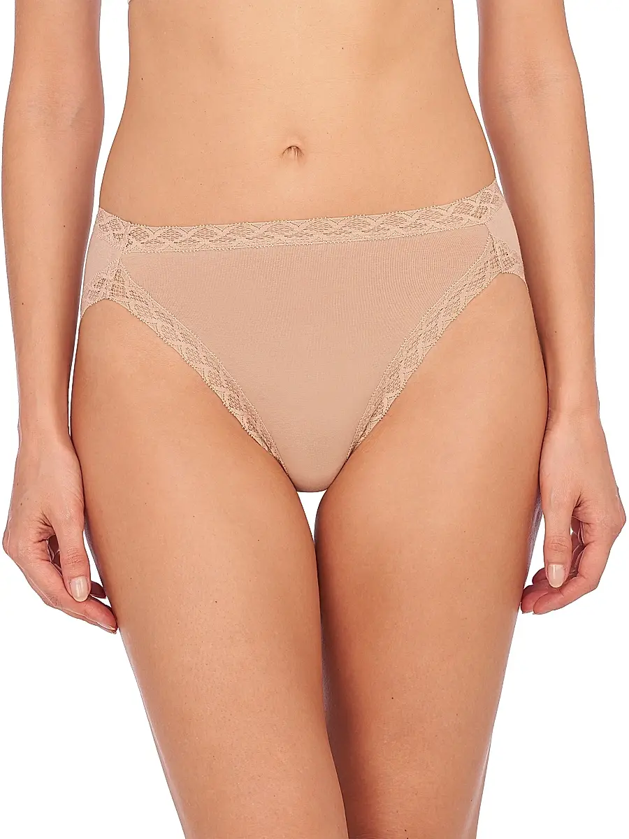 Natori Women's Bliss Cotton French Cut Brief 3 Pack | Thumbnail 3 Natori Women's Bliss Cotton French Cut Brief 3 Pack | Thumbnail 3