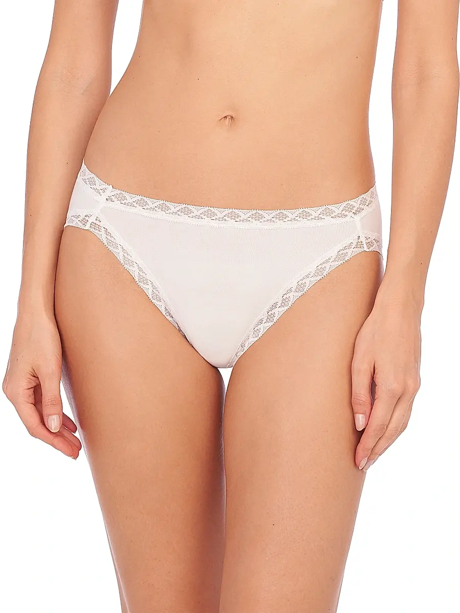 Natori Women's Bliss Cotton French Cut Brief 3 Pack | Thumbnail 4 Natori Women's Bliss Cotton French Cut Brief 3 Pack | Thumbnail 4