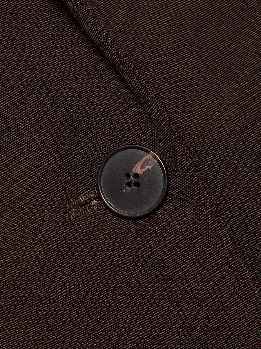 Co Women's Mens-Fit Linen-Blend Blazer | Thumbnail 7 Co Women's Mens-Fit Linen-Blend Blazer | Thumbnail 7