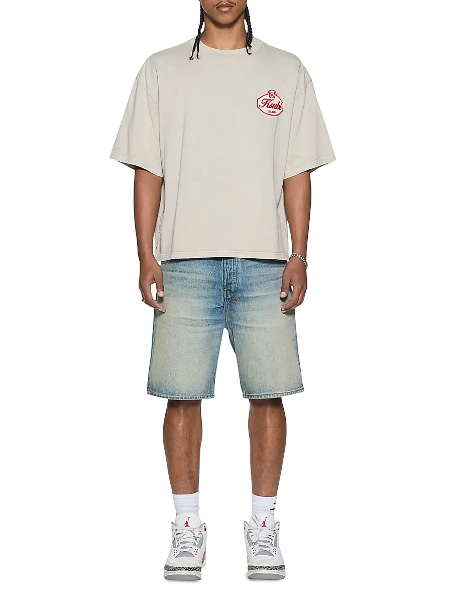 Ksubi Men's Klasse Halen Logo Cotton Oversized T-Shirt | Thumbnail 2 Ksubi Men's Klasse Halen Logo Cotton Oversized T-Shirt | Thumbnail 2