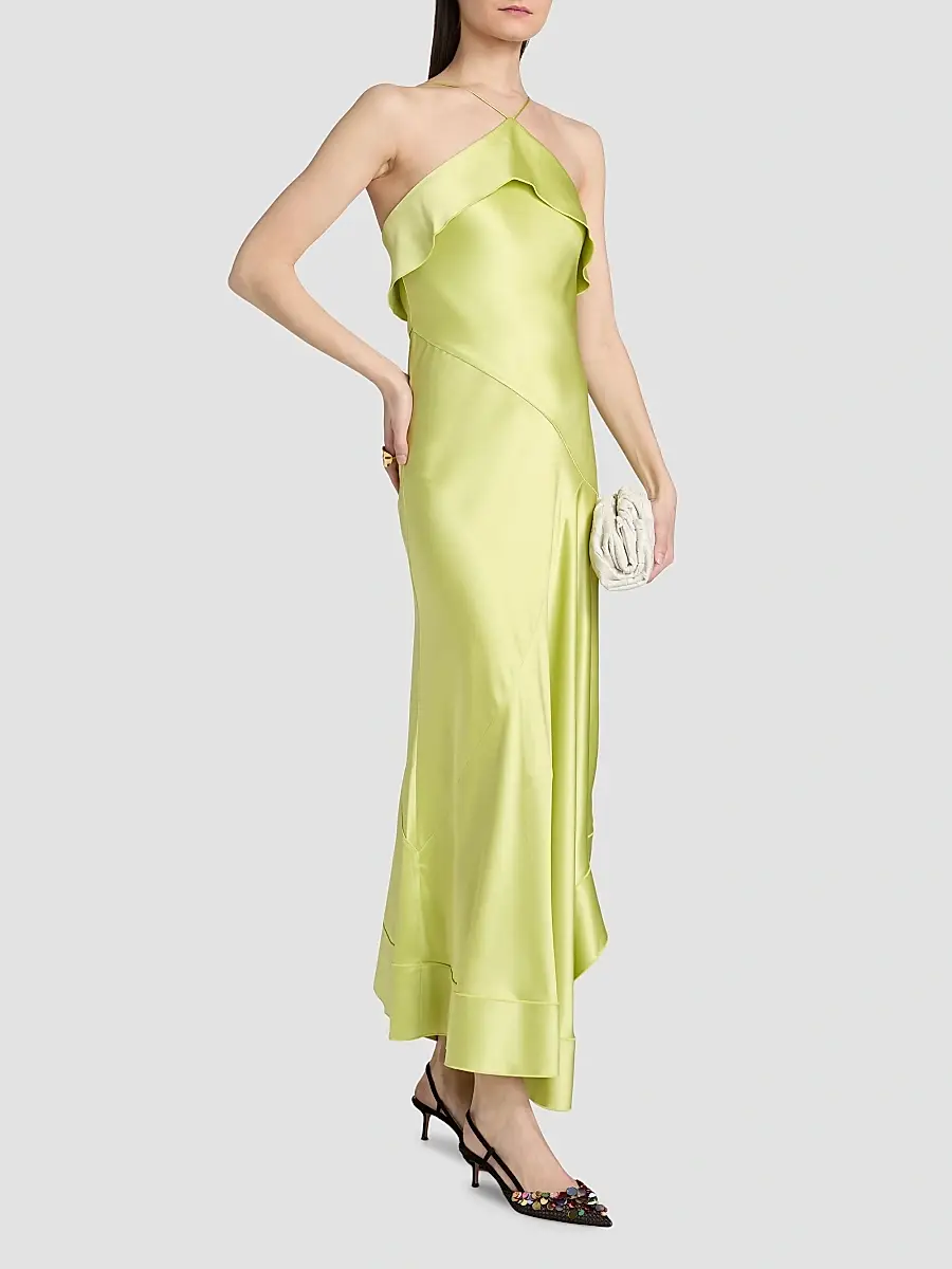 ACLER Women's Forever Young Marara Satin Maxi Dress | Thumbnail 4 ACLER Women's Forever Young Marara Satin Maxi Dress | Thumbnail 4