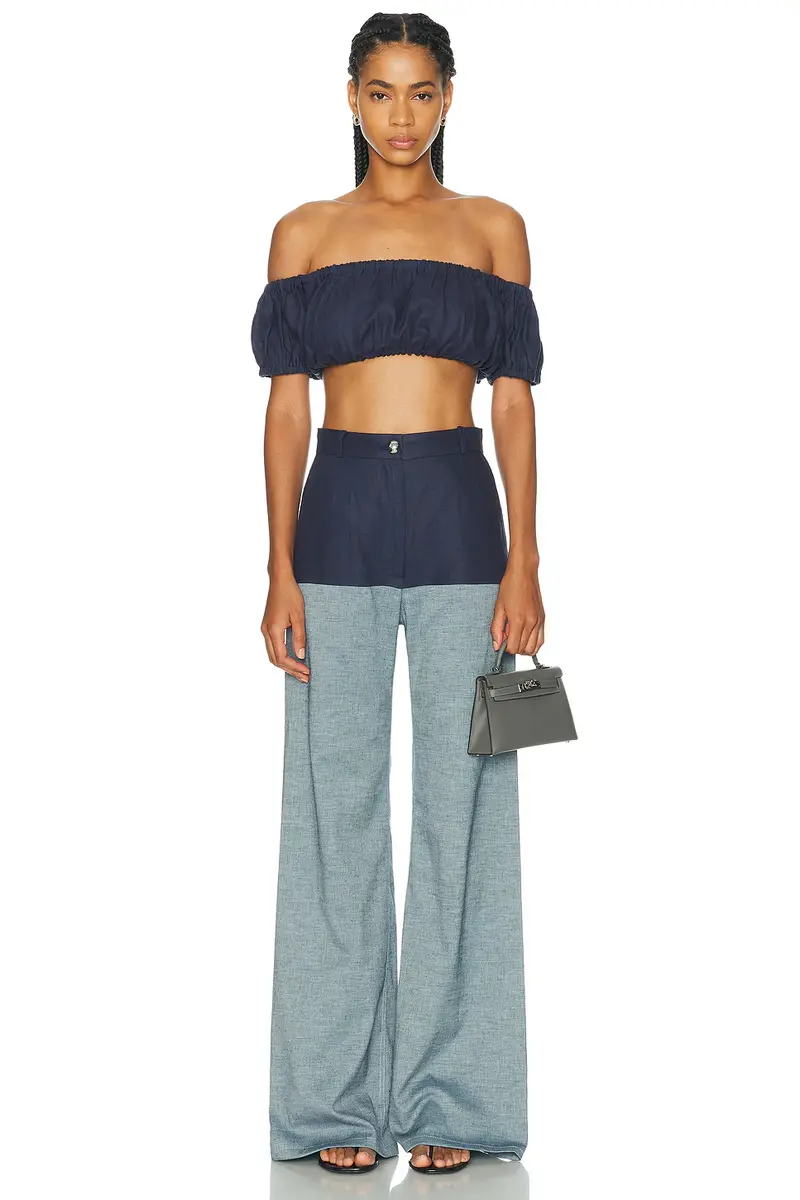 Matthew Bruch High Waist Combo Wide Leg | Thumbnail 5 Matthew Bruch High Waist Combo Wide Leg | Thumbnail 5