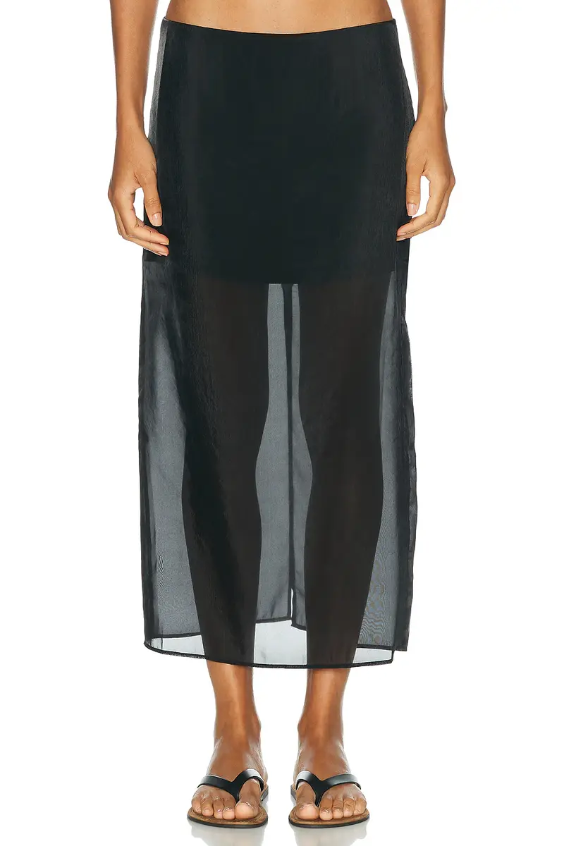 SANS FAFF Cove Silk Skirt | Image 1 SANS FAFF Cove Silk Skirt | Image 1