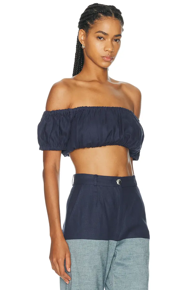 Matthew Bruch Bubble Crop Top | Thumbnail 2 Matthew Bruch Bubble Crop Top | Thumbnail 2