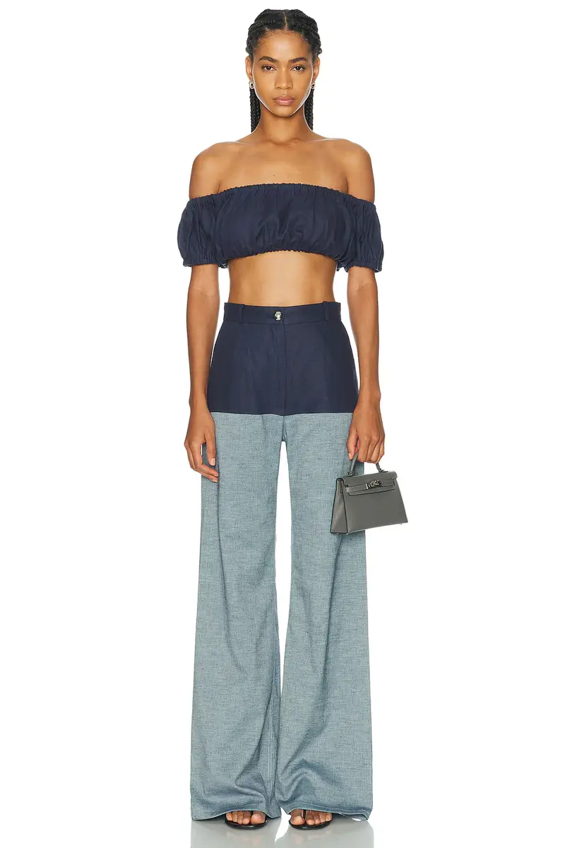 Matthew Bruch Bubble Crop Top | Thumbnail 4 Matthew Bruch Bubble Crop Top | Thumbnail 4