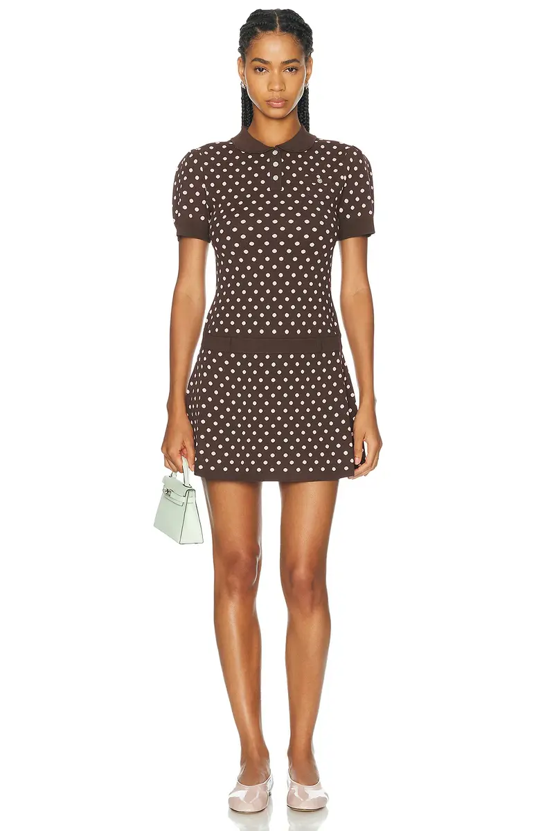Sandy Liang Tumi Sweater Dress | Image 1 Sandy Liang Tumi Sweater Dress | Image 1