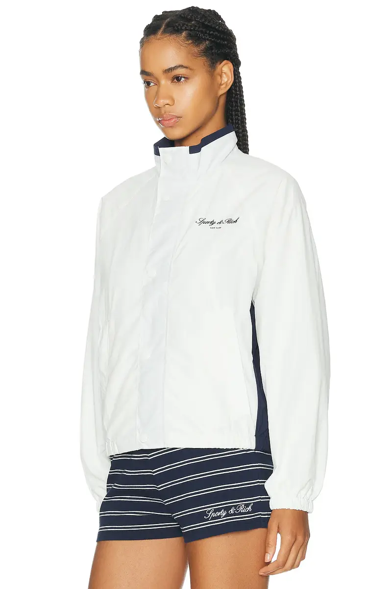 Sporty & Rich Signature NY Contrast Jacket | Thumbnail 2