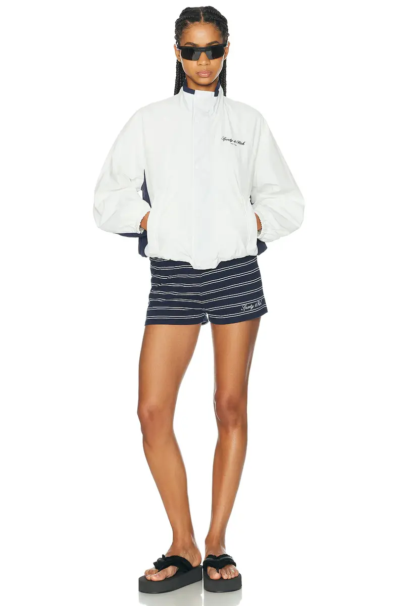 Sporty & Rich Signature NY Contrast Jacket | Thumbnail 4