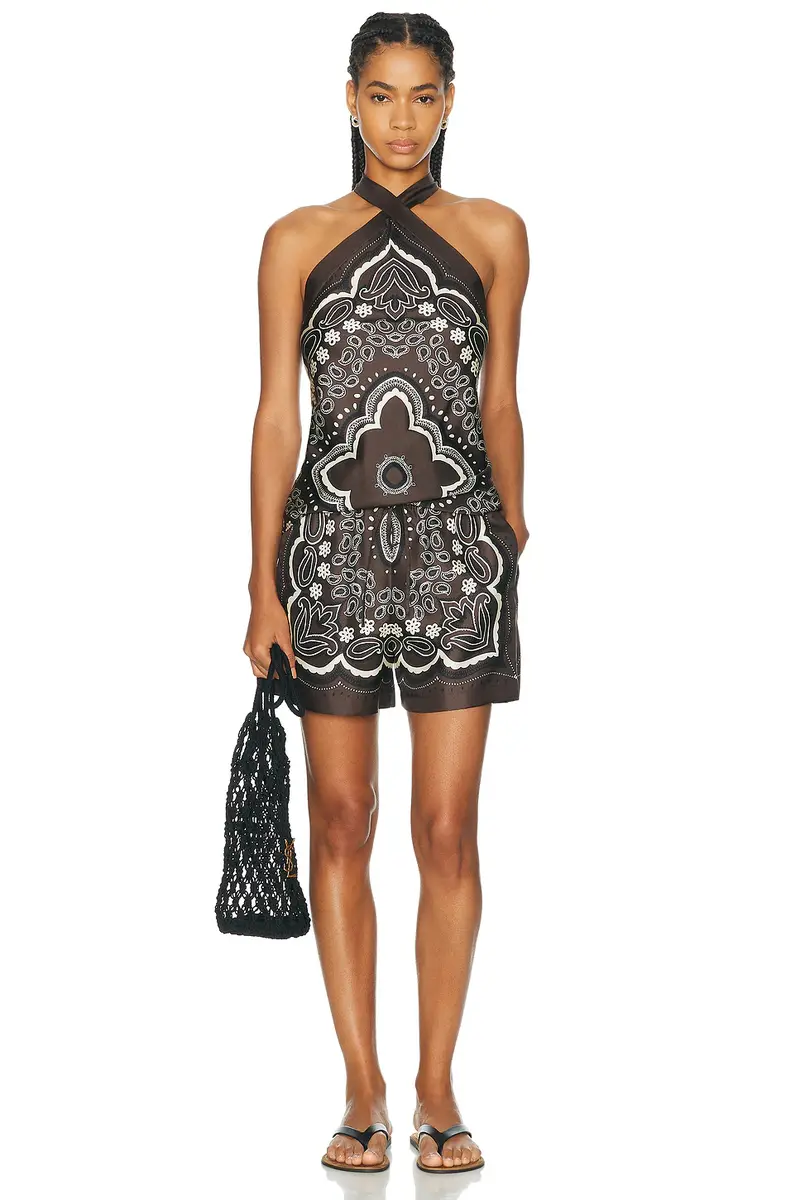 Nili Lotan Frances Silk Short | Thumbnail 5 Nili Lotan Frances Silk Short | Thumbnail 5