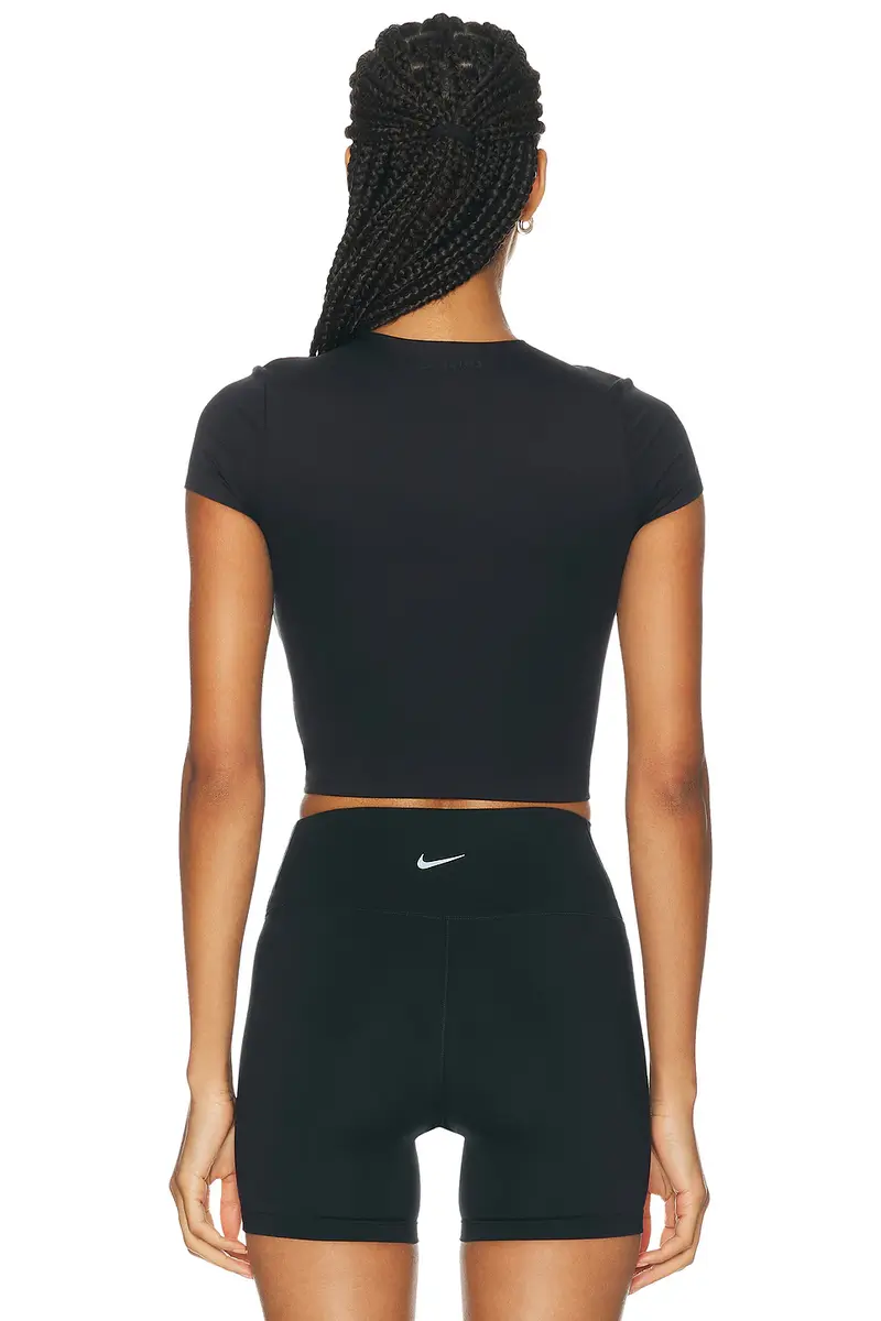 NikeSKIMS Matte Corset Short Sleeve Crop Top | Thumbnail 3 NikeSKIMS Matte Corset Short Sleeve Crop Top | Thumbnail 3
