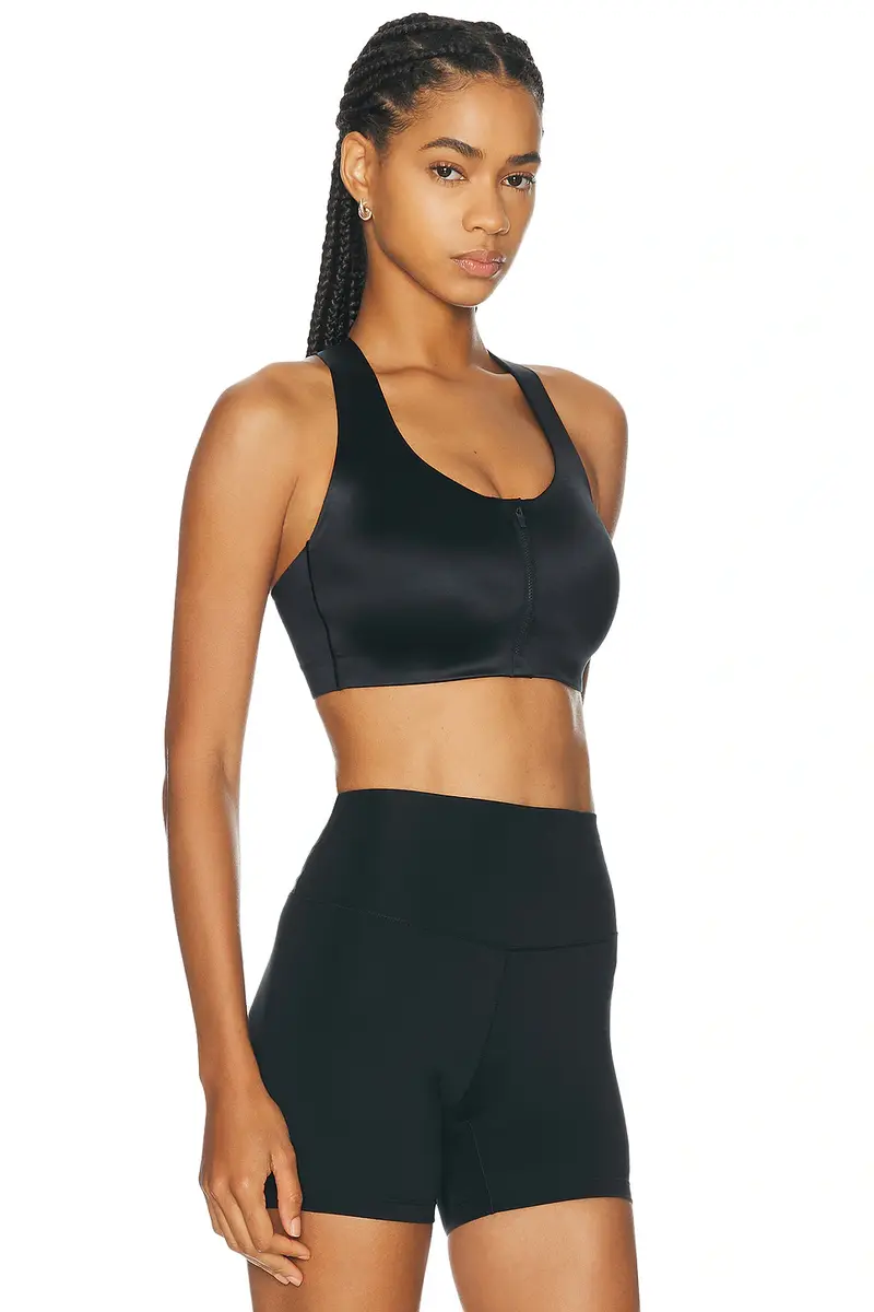 NikeSKIMS Shine Racerback Zip Front Bra | Thumbnail 2 NikeSKIMS Shine Racerback Zip Front Bra | Thumbnail 2