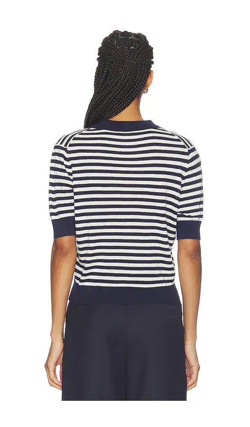 RENGGLI Stripe Knit Polo | Thumbnail 3 RENGGLI Stripe Knit Polo | Thumbnail 3