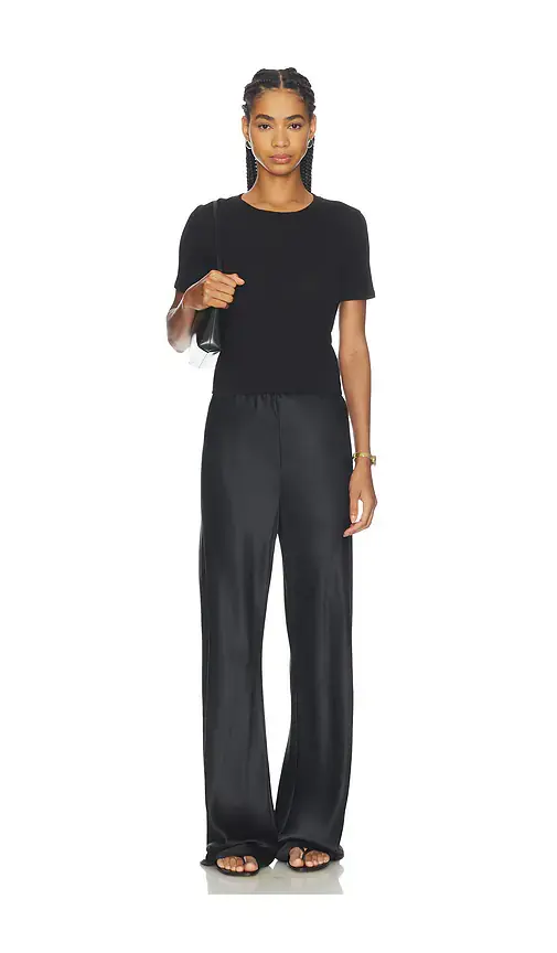 L'Agence Stormy Short Sleeve Crop Crew Neck Tee | Thumbnail 4 L'Agence Stormy Short Sleeve Crop Crew Neck Tee | Thumbnail 4