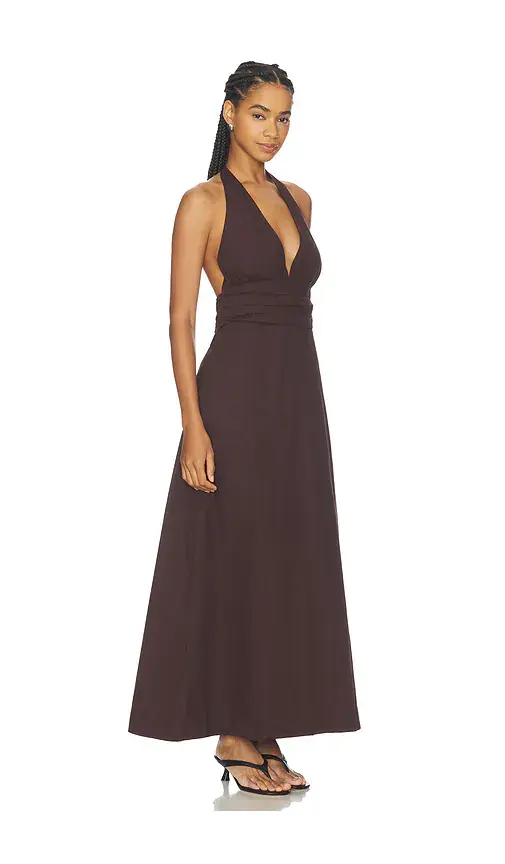 Juillet Dolly Halter Maxi Dress | Thumbnail 2 Juillet Dolly Halter Maxi Dress | Thumbnail 2