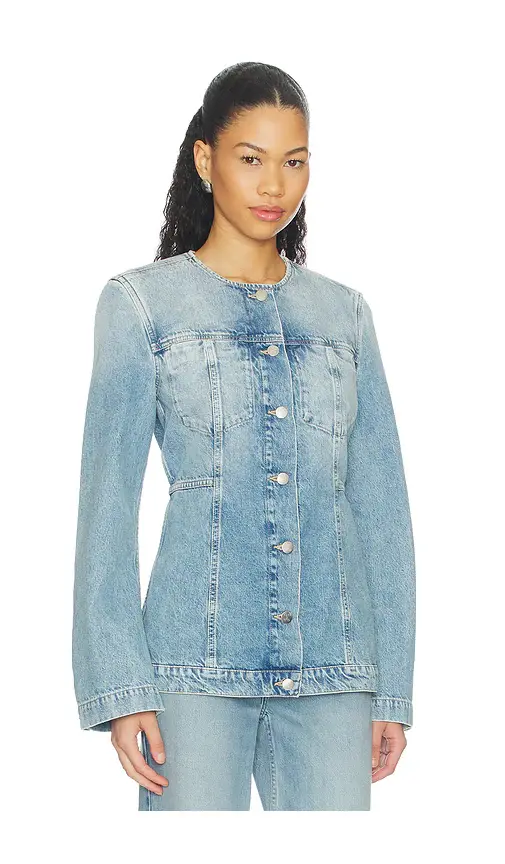 Closed Fitted Denim Jacket | Thumbnail 2 Closed Fitted Denim Jacket | Thumbnail 2