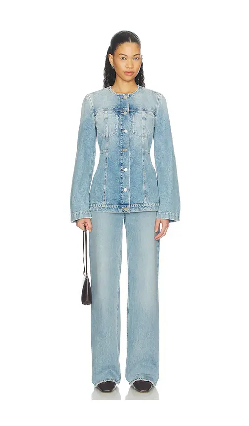 Closed Fitted Denim Jacket | Thumbnail 4 Closed Fitted Denim Jacket | Thumbnail 4