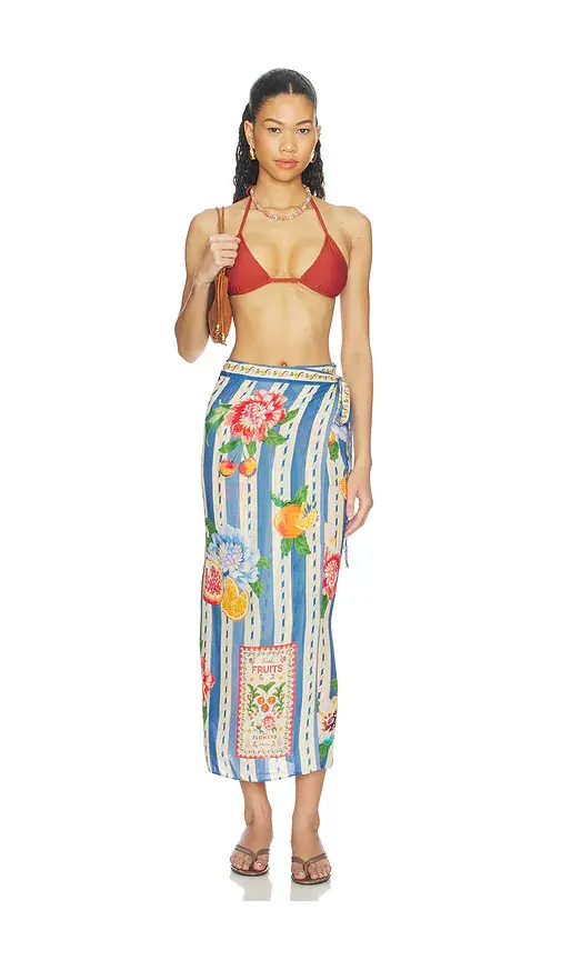 Agua Bendita Zinna Basket Sarong | Thumbnail 5
