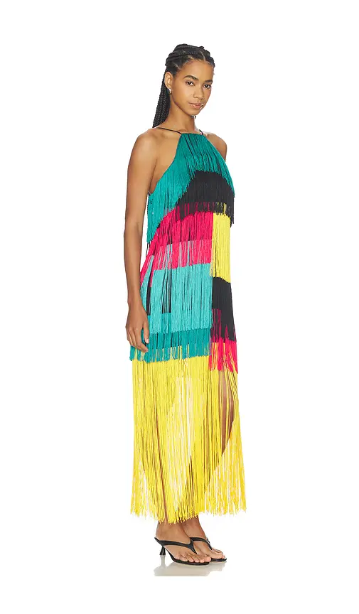 SIMONMILLER Drea Fringe Dress | Thumbnail 2