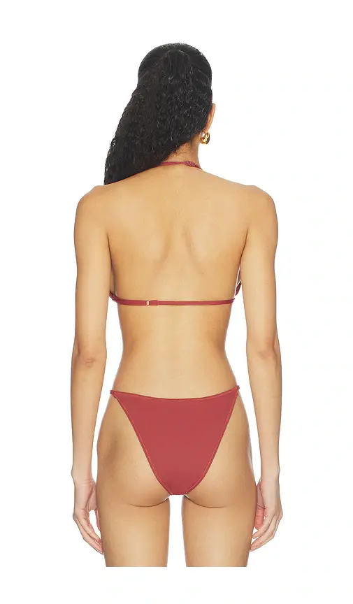 Geel Triangle Bikini Top | Thumbnail 3