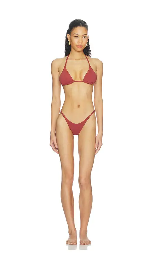 Geel Triangle Bikini Top | Thumbnail 4