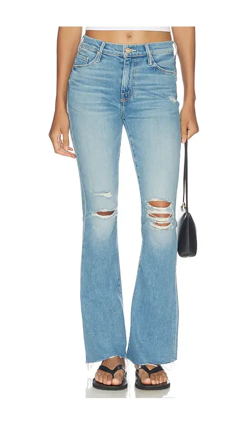 Mother The Weekend Fray Jeans | Image 1 Mother The Weekend Fray Jeans | Image 1