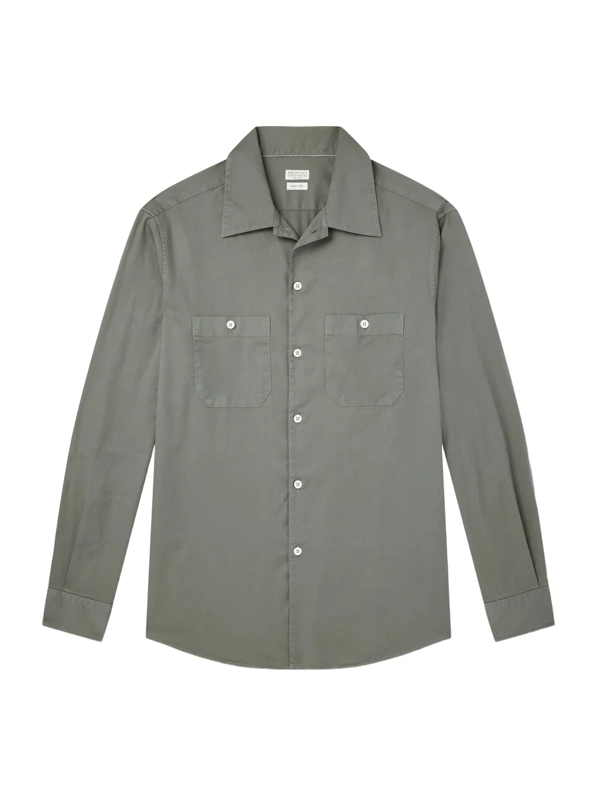 Brunello Cucinelli Cotton-Twill Shirt - Men