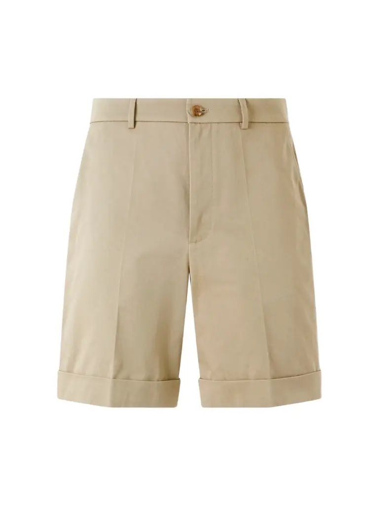 Valentino Garavani Straight-Leg Cotton-Gabardine Shorts - Men | Image 1 Valentino Garavani Straight-Leg Cotton-Gabardine Shorts - Men | Image 1