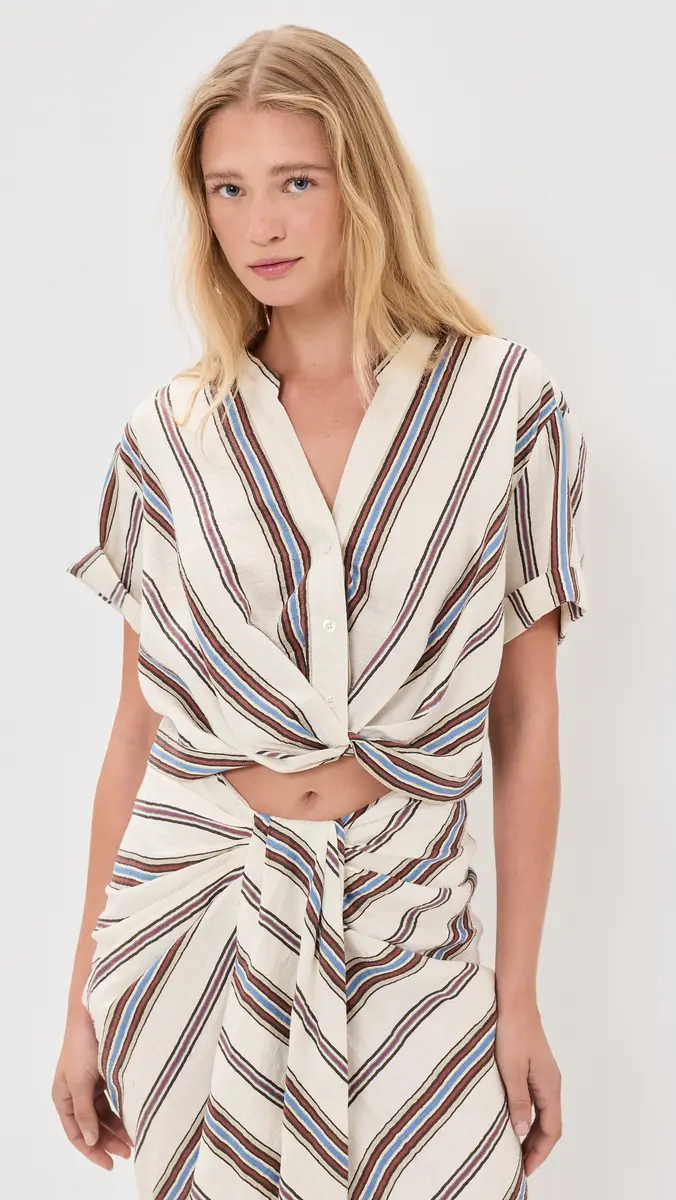 A.L.C. A. L.C. Leonore Linen Top | Thumbnail 2 A.L.C. A. L.C. Leonore Linen Top | Thumbnail 2