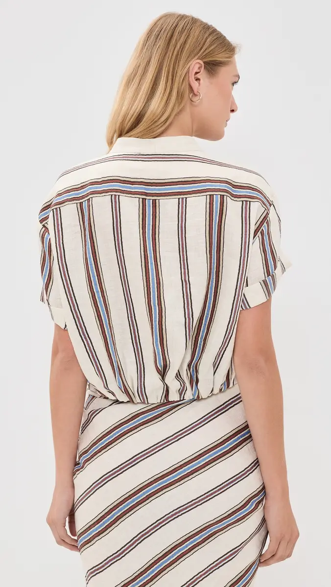 A.L.C. A. L.C. Leonore Linen Top | Thumbnail 3 A.L.C. A. L.C. Leonore Linen Top | Thumbnail 3