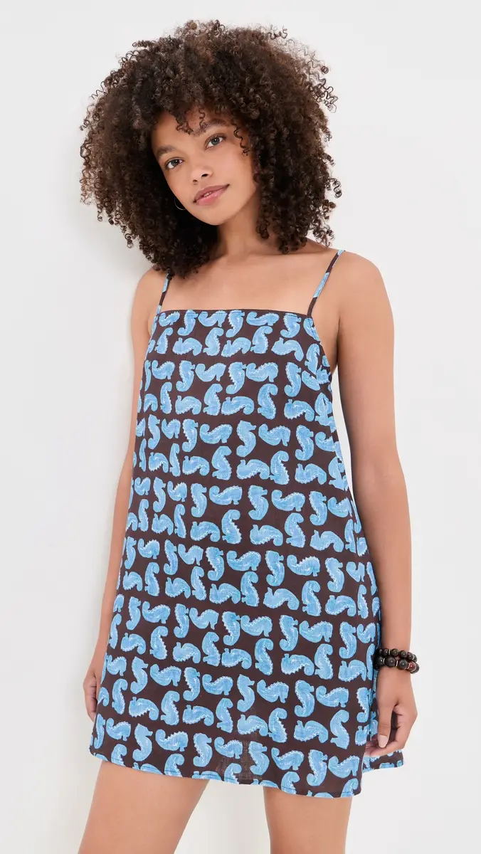 Staud Laura Linen Mini Dress | Thumbnail 2 Staud Laura Linen Mini Dress | Thumbnail 2