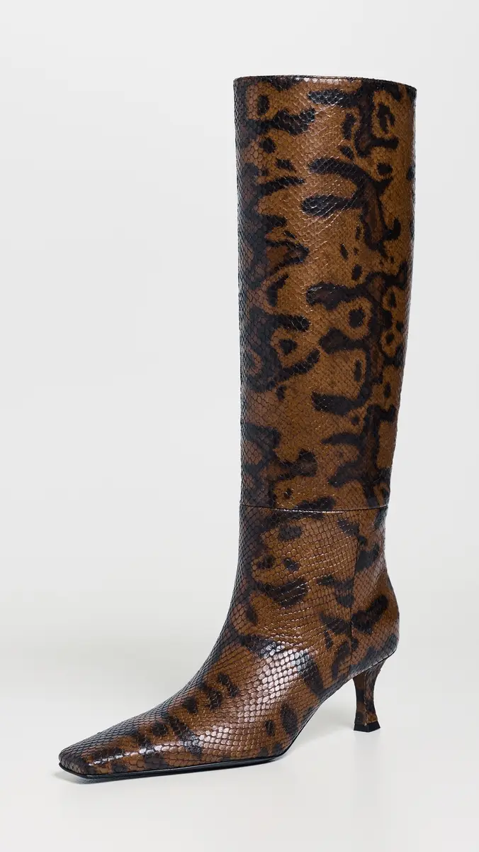 Proenza Schouler Trap Boots In Embossed Python | Thumbnail 2 Proenza Schouler Trap Boots In Embossed Python | Thumbnail 2