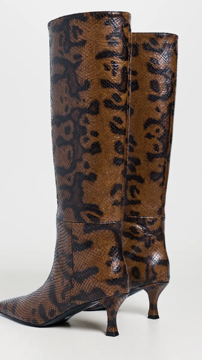 Proenza Schouler Trap Boots In Embossed Python | Thumbnail 4 Proenza Schouler Trap Boots In Embossed Python | Thumbnail 4