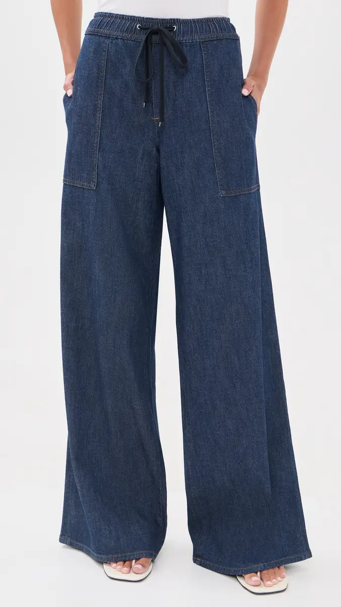 7 For All Mankind Utility Pull On Wide Leg Pants | Thumbnail 2 7 For All Mankind Utility Pull On Wide Leg Pants | Thumbnail 2