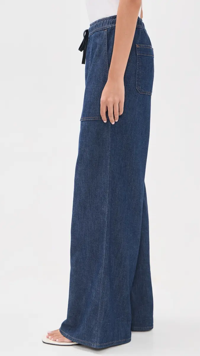 7 For All Mankind Utility Pull On Wide Leg Pants | Thumbnail 4 7 For All Mankind Utility Pull On Wide Leg Pants | Thumbnail 4