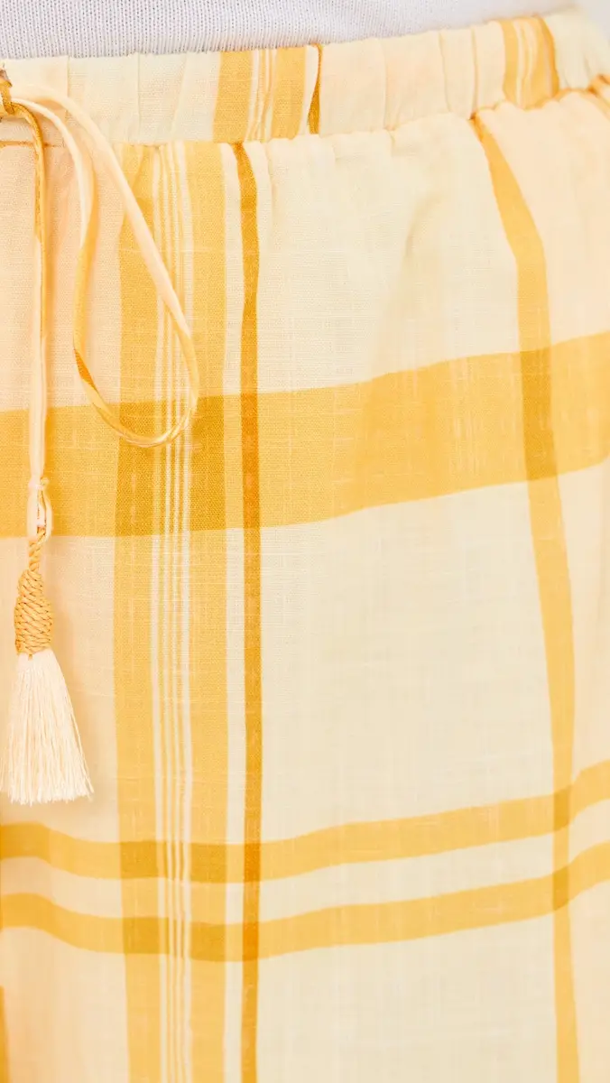 Dress To Off-White Yellow Frescor Drawstring Shorts | Thumbnail 6 Dress To Off-White Yellow Frescor Drawstring Shorts | Thumbnail 6