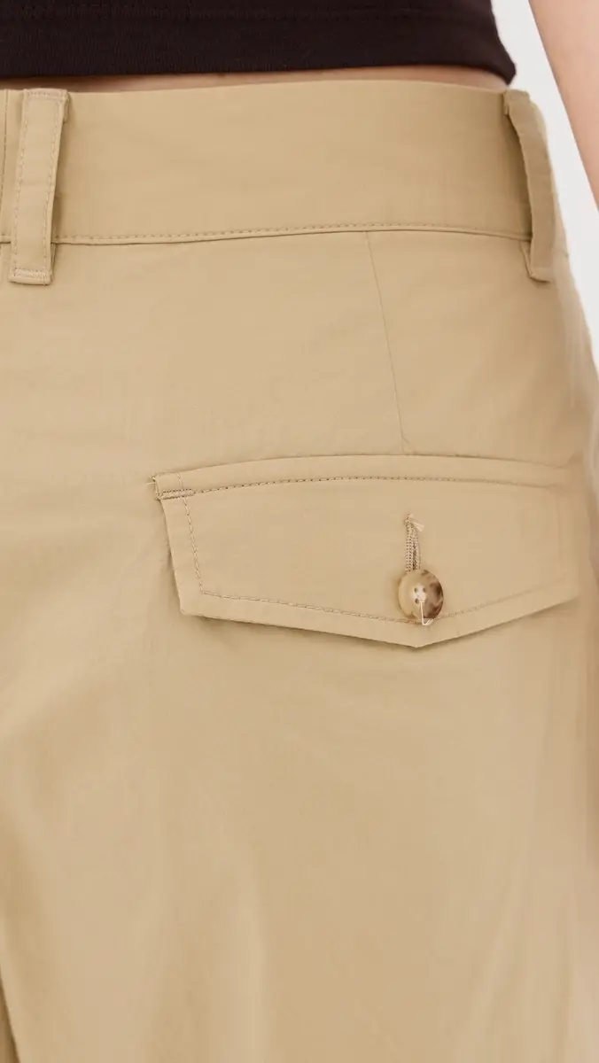 Madewell The Everyday Trouser in Poplin Fennel Seed | Thumbnail 6 Madewell The Everyday Trouser in Poplin Fennel Seed | Thumbnail 6