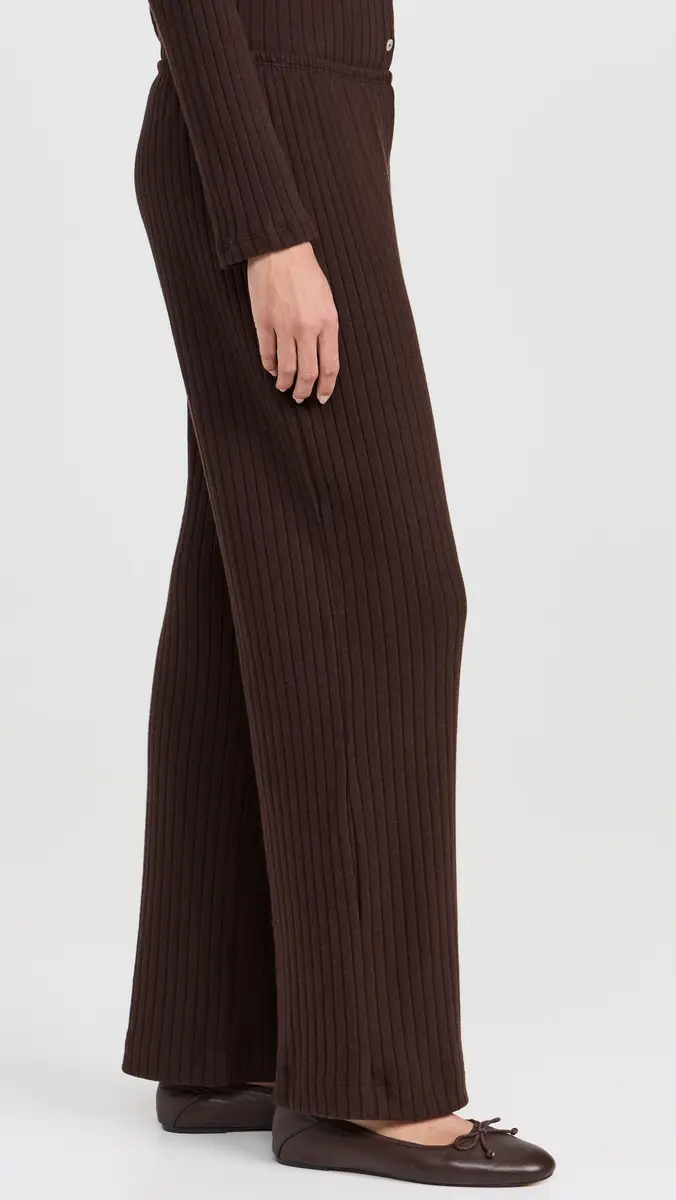 DONNI. DONNI. The Sweater Rib Simple Pants | Thumbnail 4 DONNI. DONNI. The Sweater Rib Simple Pants | Thumbnail 4
