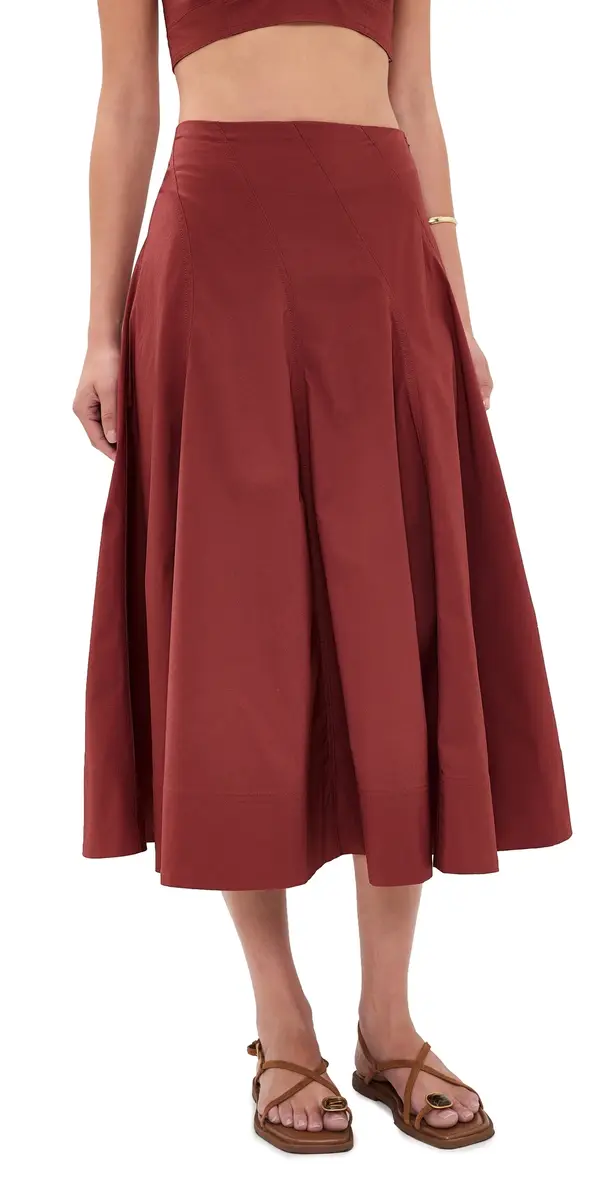 A.L.C. A. L.C. Gemma Skirt Apple Butter | Image 1 A.L.C. A. L.C. Gemma Skirt Apple Butter | Image 1
