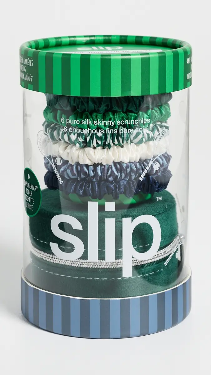 Slip Pure Silk Skinny Scrunchies 6 Pack | Thumbnail 5