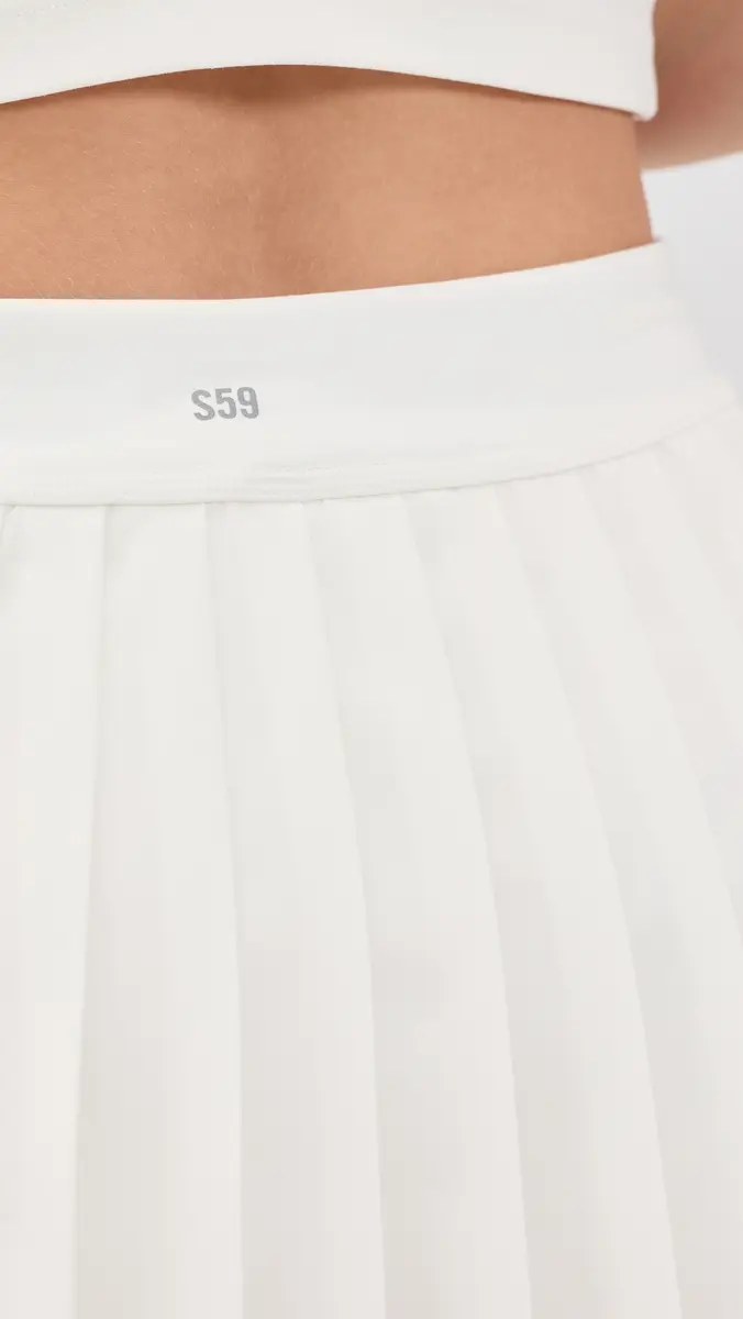 Splits59 Shira Woven Pleated Skirt | Thumbnail 6