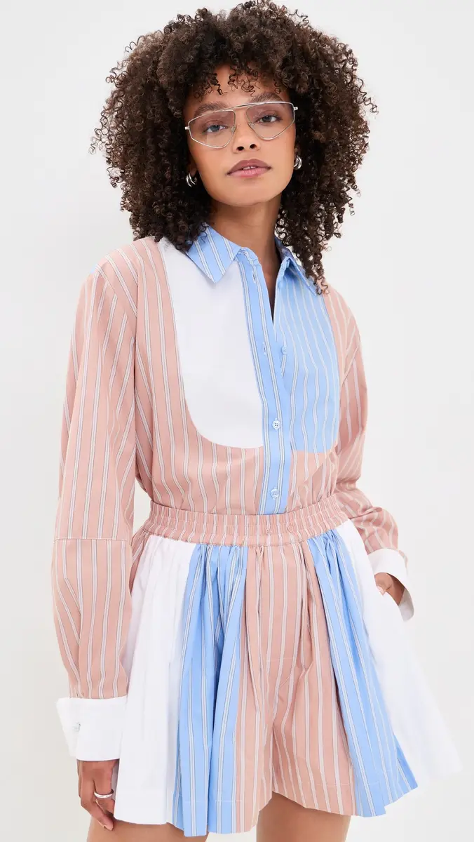 Essentiel Antwerp Jatch Patchwork Shirt | Thumbnail 2 Essentiel Antwerp Jatch Patchwork Shirt | Thumbnail 2