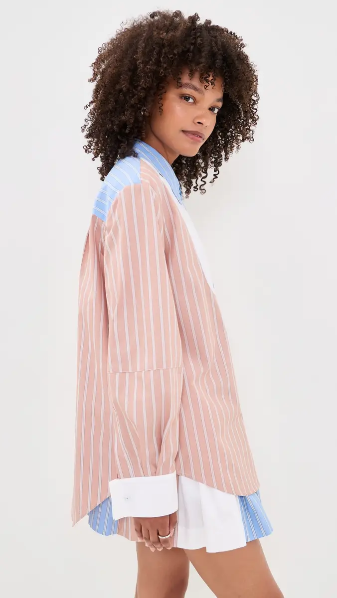 Essentiel Antwerp Jatch Patchwork Shirt | Thumbnail 4 Essentiel Antwerp Jatch Patchwork Shirt | Thumbnail 4