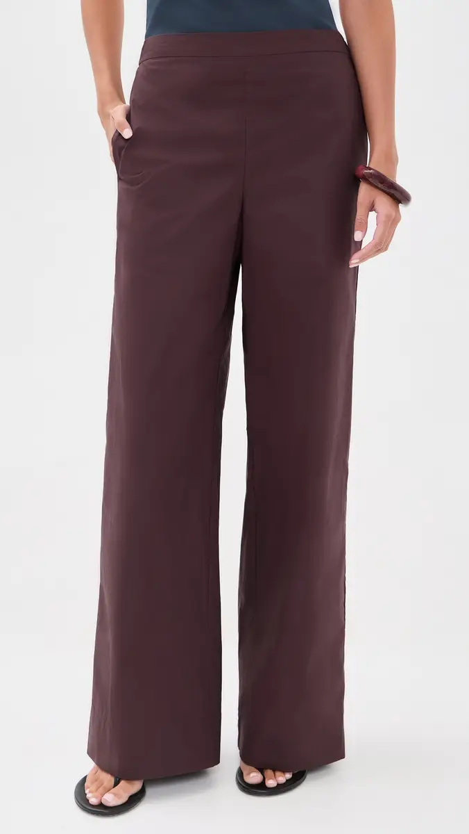 By Malene Birger Milena Poplin Pants | Thumbnail 2 By Malene Birger Milena Poplin Pants | Thumbnail 2