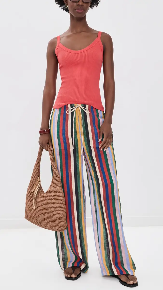 Staud Mateo Pants Artist Stripe S | Thumbnail 5 Staud Mateo Pants Artist Stripe S | Thumbnail 5