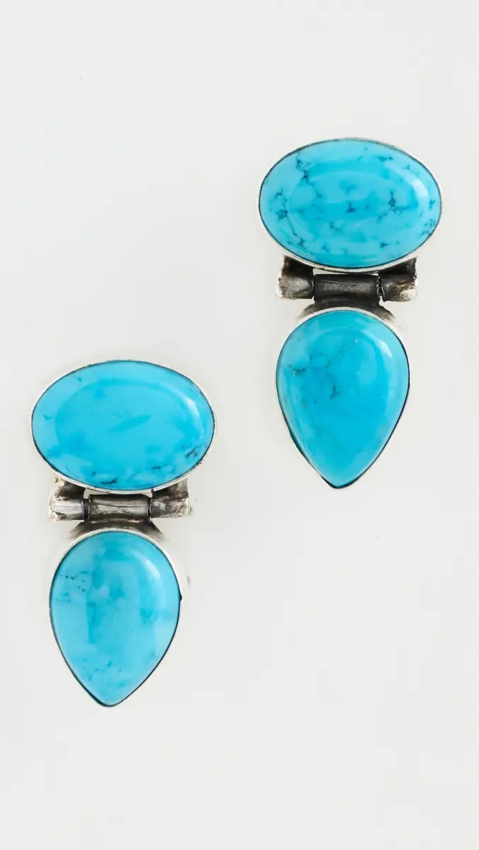 Shashi Dallas Tear Drop Earrings | Thumbnail 2