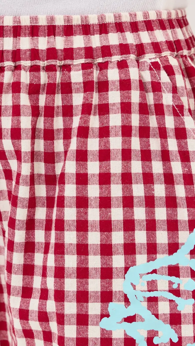 Ciao Ciao Vacation Bloom Check Boxer Shorts | Thumbnail 6 Ciao Ciao Vacation Bloom Check Boxer Shorts | Thumbnail 6