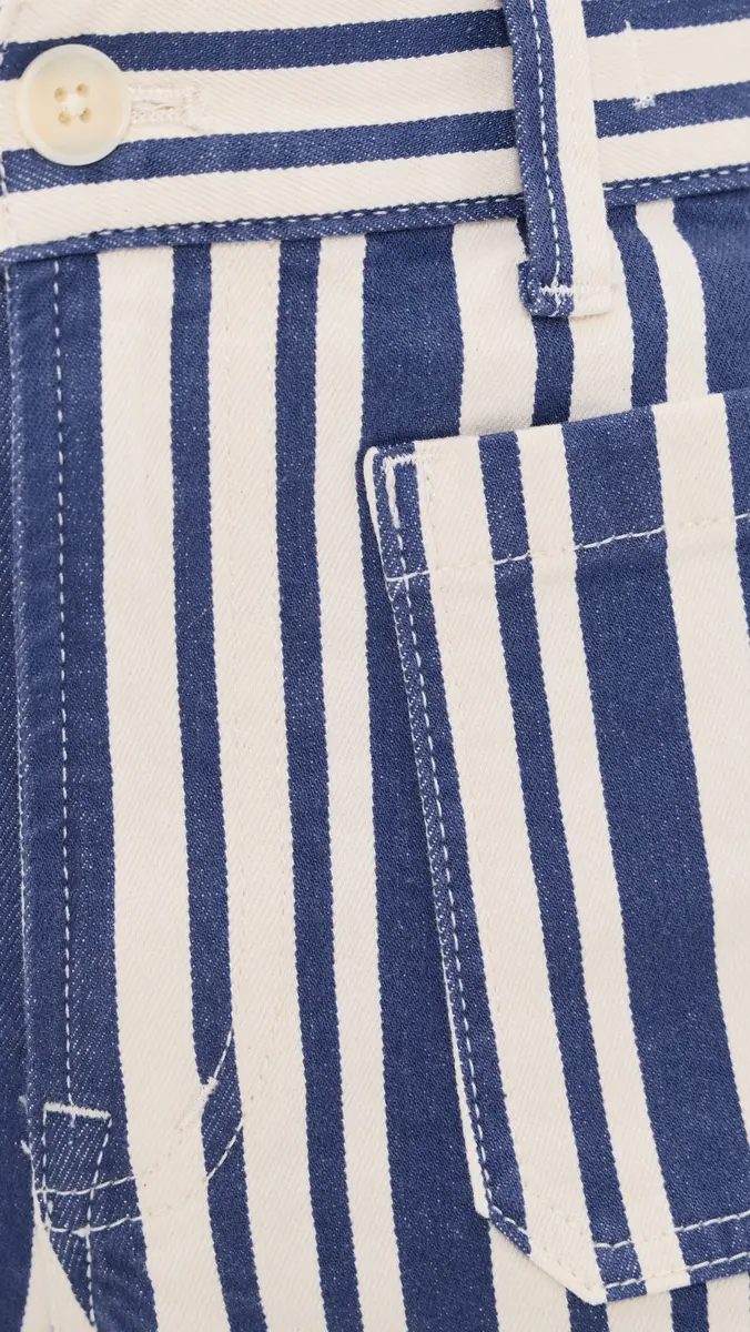 Madewell The Emmy Short in Waterfall Stripe | Thumbnail 6 Madewell The Emmy Short in Waterfall Stripe | Thumbnail 6