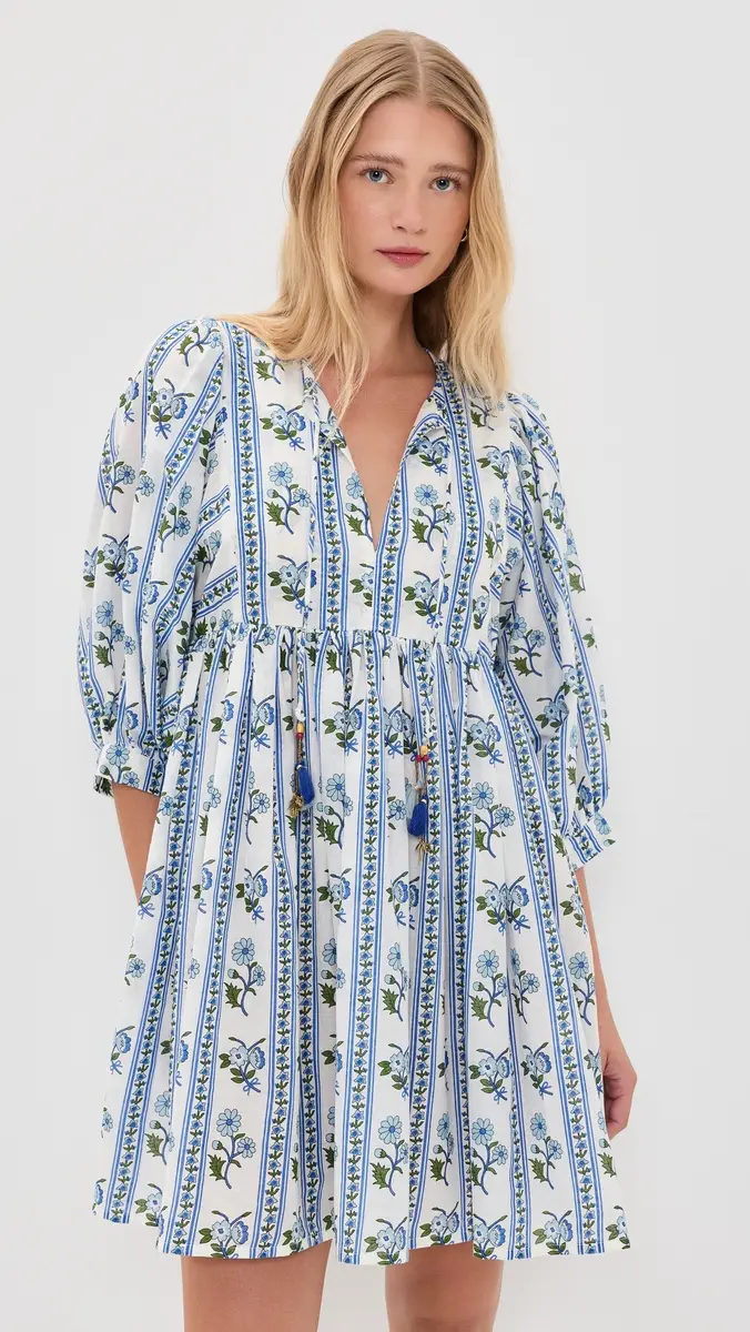 Bell Sylvie Mini Cotton Tunic Dress | Thumbnail 2 Bell Sylvie Mini Cotton Tunic Dress | Thumbnail 2