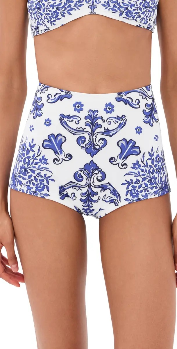 Bananhot Don High-Rise Bikini Bottoms Blue atera | Image 1 Bananhot Don High-Rise Bikini Bottoms Blue atera | Image 1